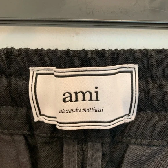 Ami Alexandre Mattiussi black pants. Size 38 (Small) - Picture 3 of 6